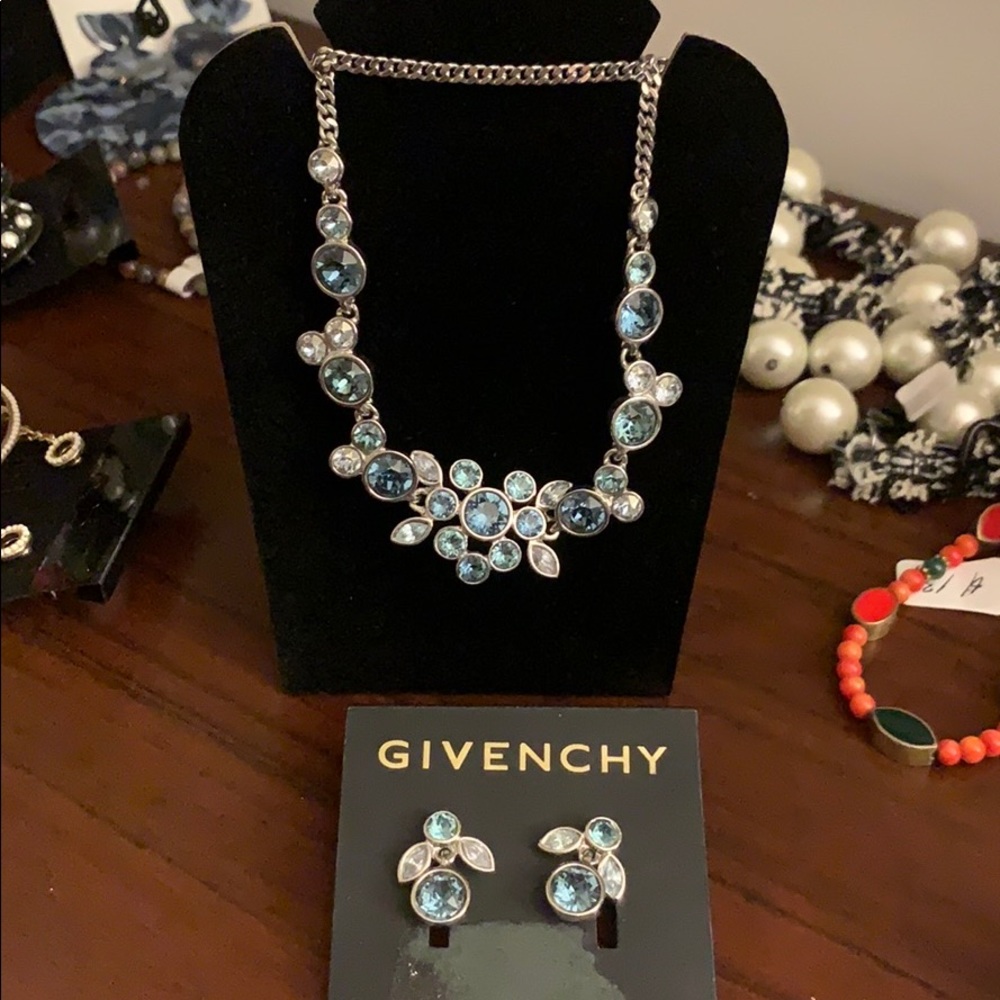 Givenchy Necklace Earrings Set - image 1
